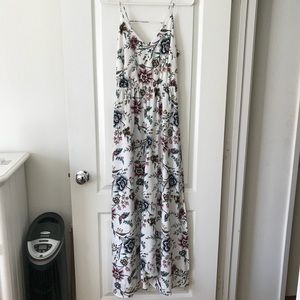LOFT Floral Maxi Dress-Worn Once!!